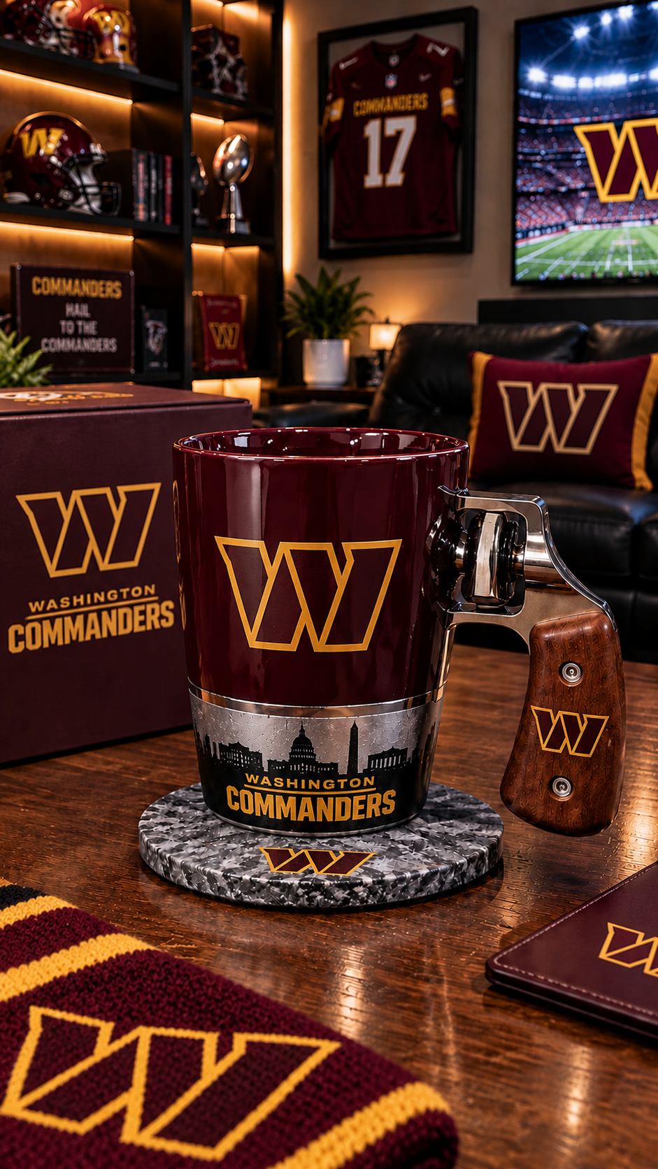 AMERICAN FOOTBALL MUGS